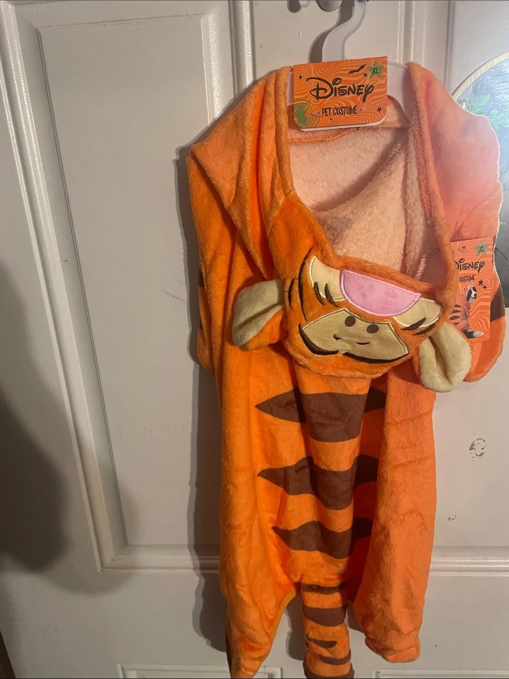 Disney Tigger Orange dog Costume Hoodie Robe